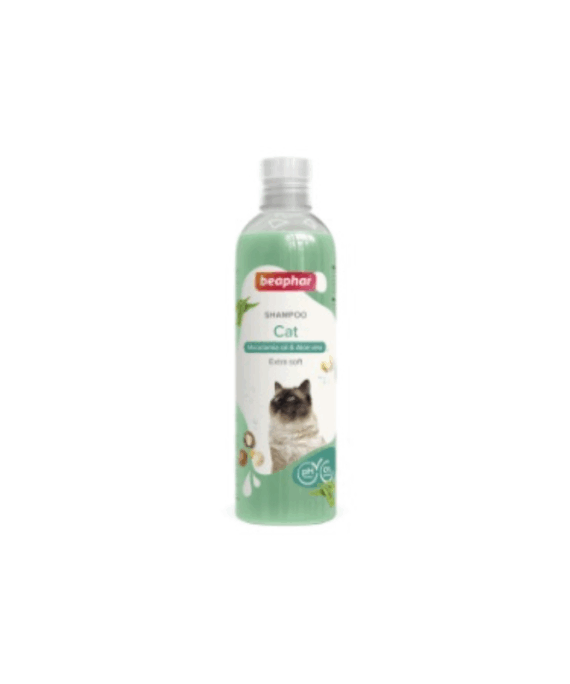 Beaphar Shampoo për mace me vaj makadamia & aloe vera 250ml