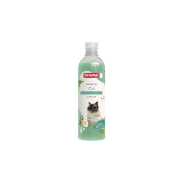 Beaphar Shampoo për mace me vaj makadamia & aloe vera 250ml