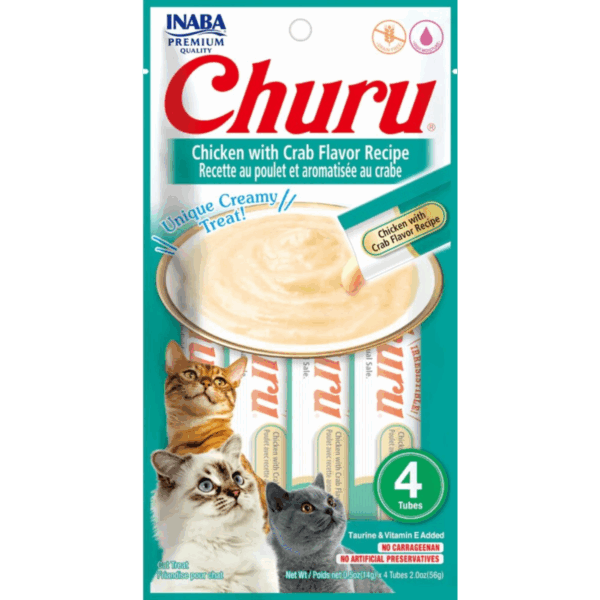 Churu Snack kremoz per mace, me pule & shije gaforre 4x14gr