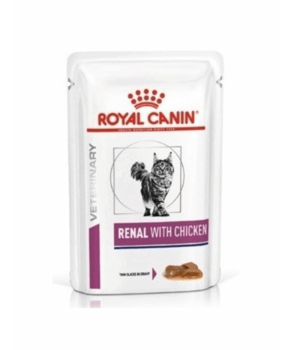 Royal Canin Renal Ushqim i lagësht veterinar për mace 12*85g