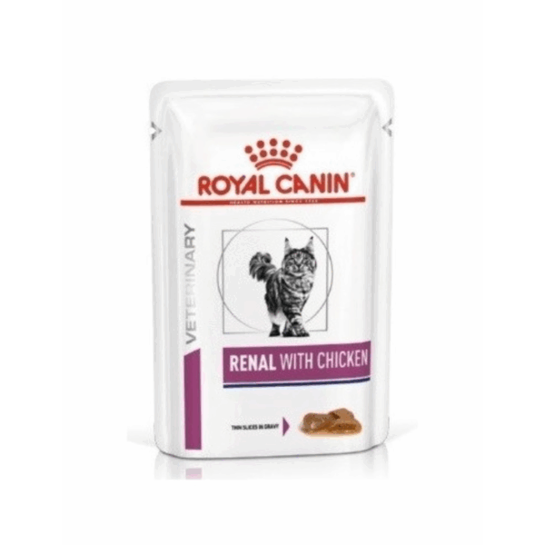 Royal Canin Renal Ushqim i lagësht veterinar për mace 12*85g