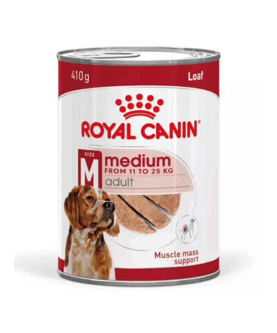 Royal Canin Medium Adult Ushqim i lagësht për qen adult të racave mesatare (410g)