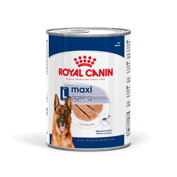 Royal Canin Maxi Ageing 5+ Ushqim i lagësht për qen maxi të moshuar (410g)
