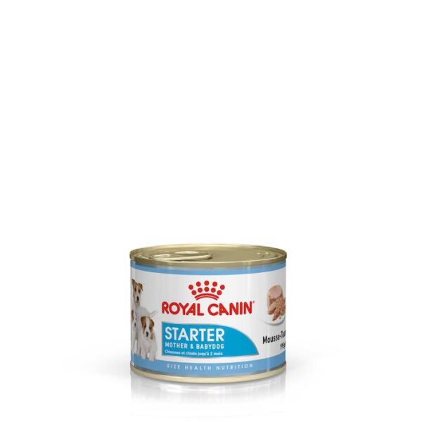 Royal Canin Starter Mousse Mother & Babydog Ushqim i lëngshëm (195g)