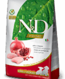 Farmina N&D Grain Free Ushqim i thate per kelyshe me mish pule dhe shege 2.5kg