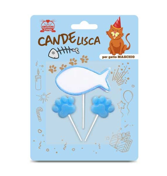Candelisca Gatto Maschio Qiri per Mace