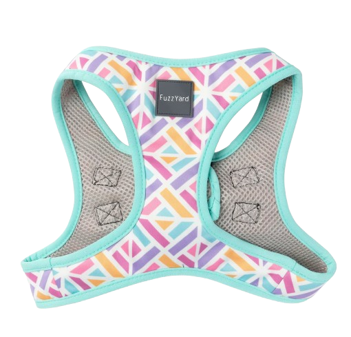 FuzzYard Step In Harness - Bubblegum Burst XL