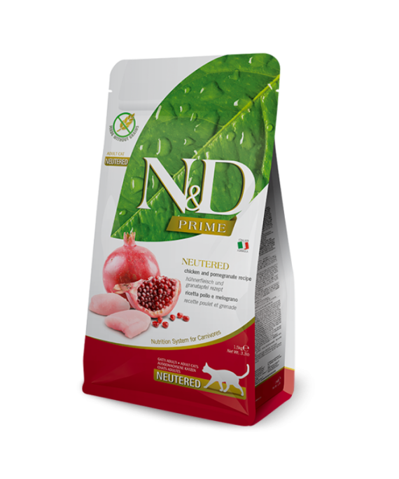 N&D per Mace Adulte te Sterilizuara Pule & Shege 10kg