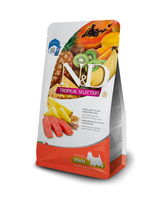 N&D Tropical Selection Adult Mini Salmon 1.5 kg