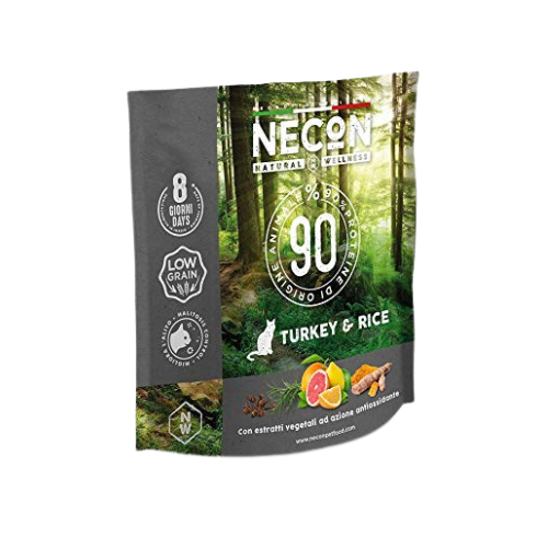 Necon me Gjel deti dhe Oriz per mace adult 400 gr