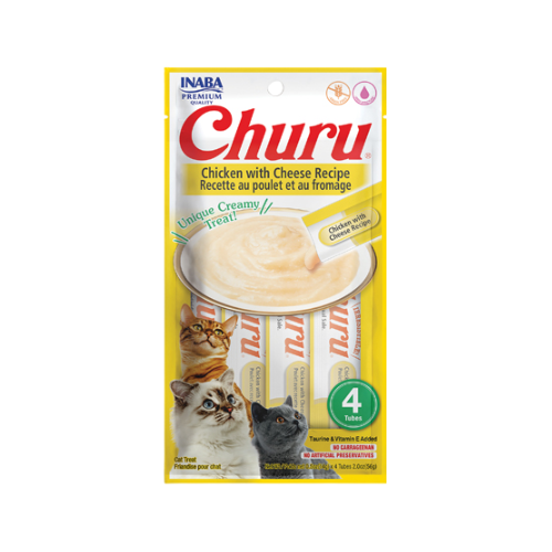 Churu Snack kremoz per mace, me pule & djathe