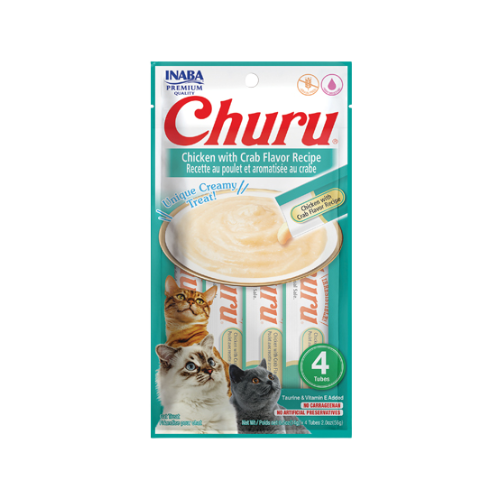 Churu Snack kremoz per mace, me pule & shije gaforre 4x14gr