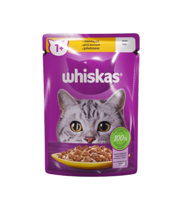 Whiskas Pouch me Pule 85 gr