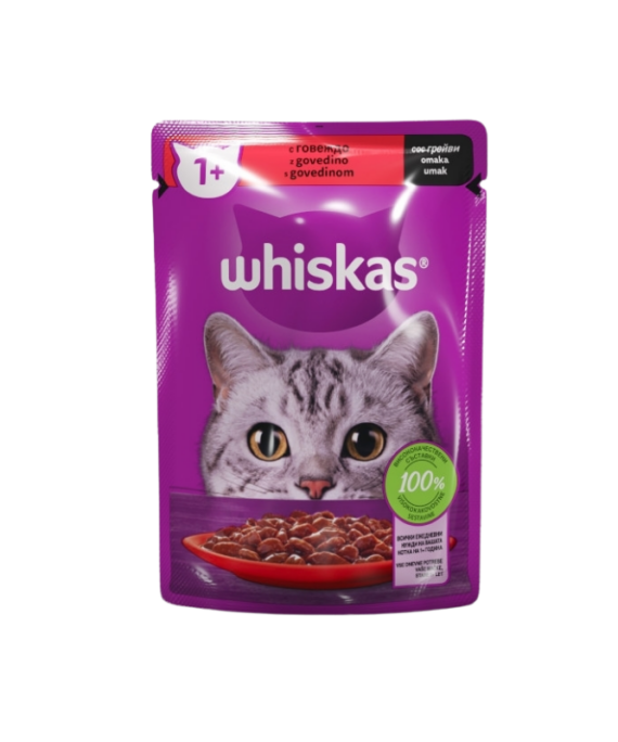 Whiskas Pouch me mish Vici 85 gr