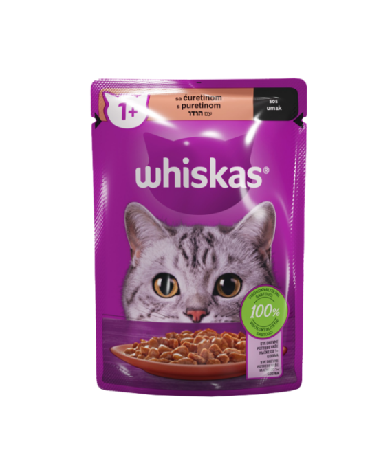Whiskas Pouch me Gjel Deti 85 gr