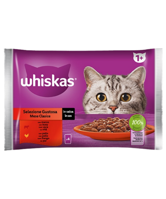 Whiskas Mish Vici 4x85gr