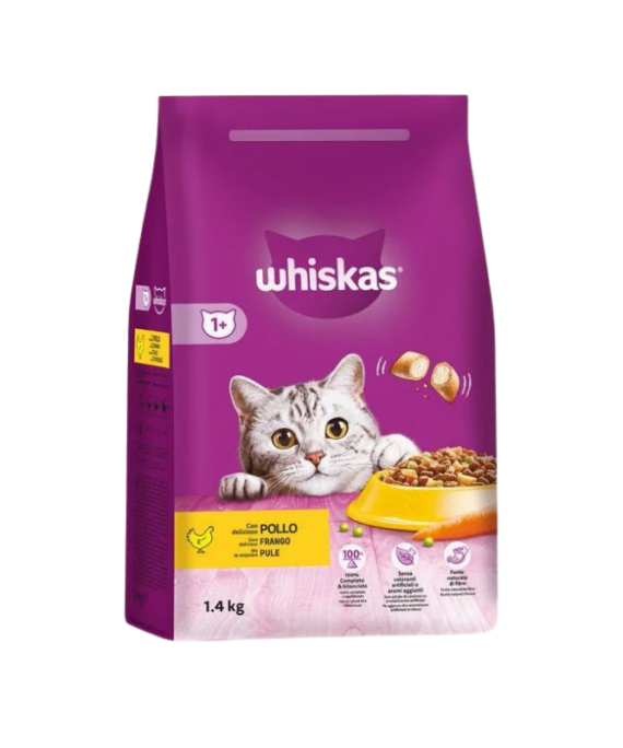 Whiskas me Pule 1.4 kg