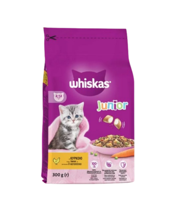 WHISKAS me Pule Junior 300Gr