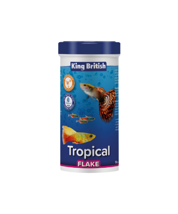 King British Ushqim per Peshq Tropikal 28 Gr