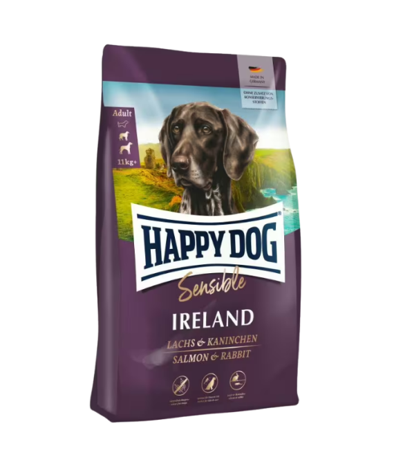 Happy Dog Adult Ireland Salmon & Lepur 4 kg