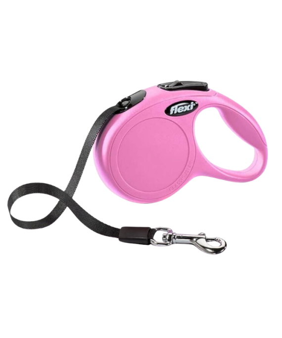 Flexi New Classic XS Tape 3 m roze