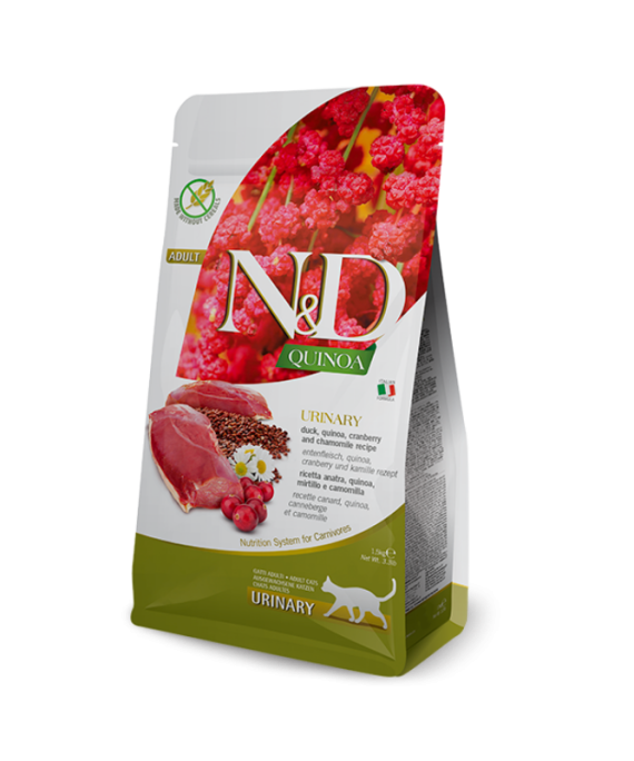 N&D Quinoa Urinary per mace adute Rose 1.5 kg