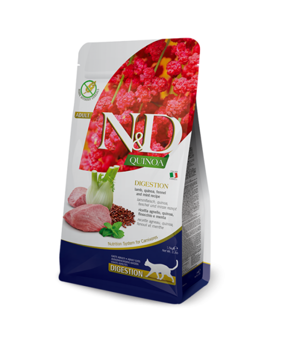 N&D Quinoa Digestion per mace adulte Qingj 1,5kg