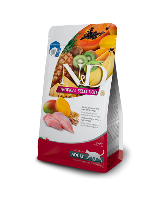 N&D Tropical Selection per mace adulte Pule 1.5kg