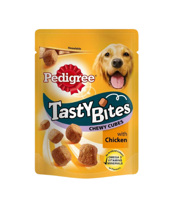 Pedigree Biskota për qen Tasty Bites 130 g