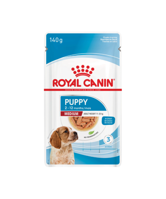 Royal Canin Pouch Puppy Medium 140 gr