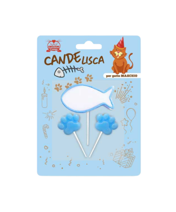 Candelisca Gatto Maschio Qiri per Mace
