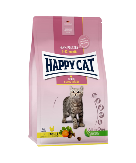 Happy Cat Junior me Pule 10 kg