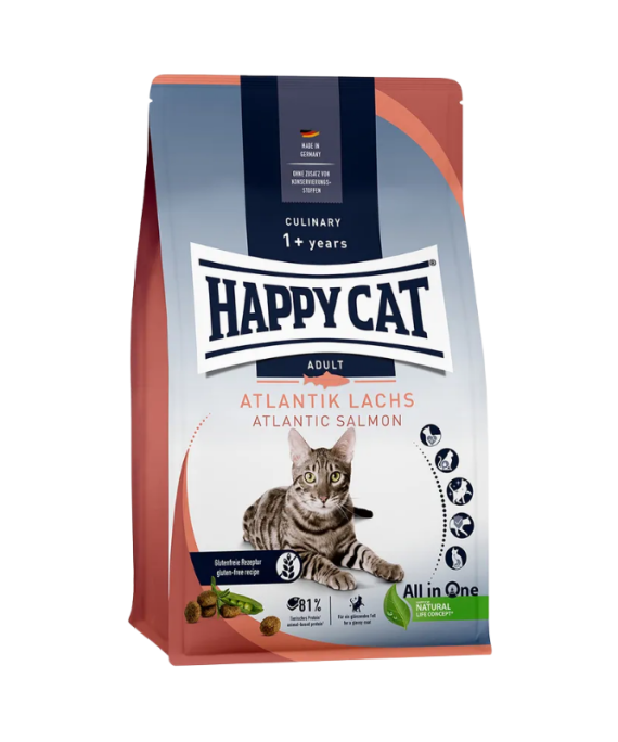 Happy Cat Atlantic Lachs Ushqim me salmon atlantik 10 kg
