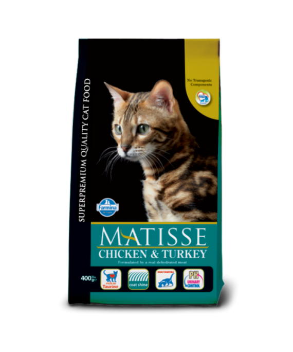 Matisse pule & gjel deti për mace adulte 1.5kg