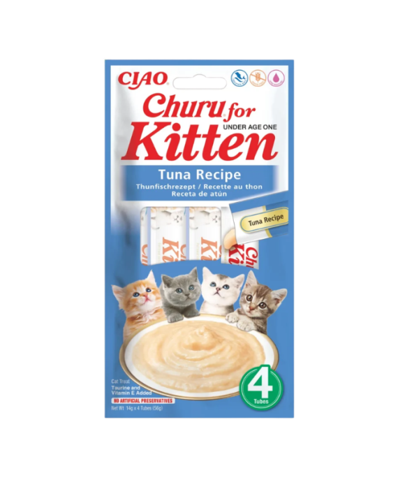 INABA Churu Kitten me Tuna 4×14 g