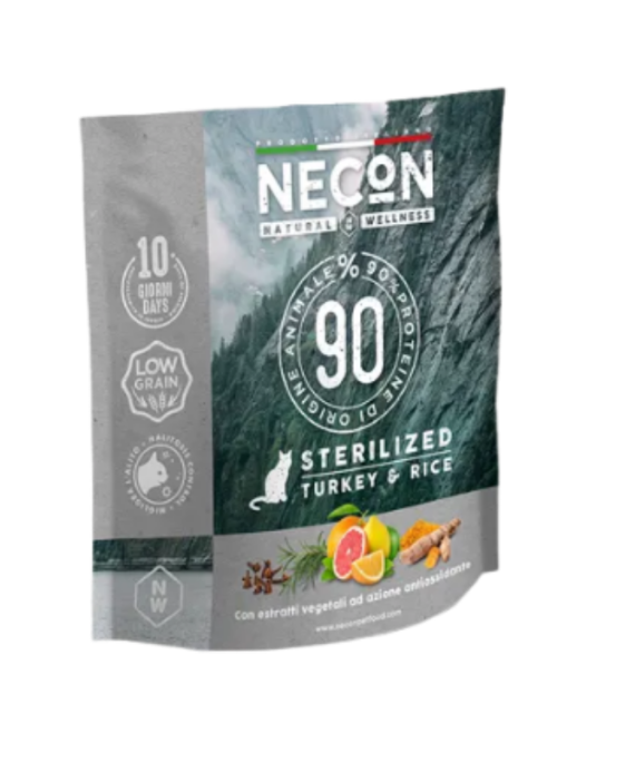 Necon me Gjel Deti dhe Oriz per Mace Sterilizuara 400 g