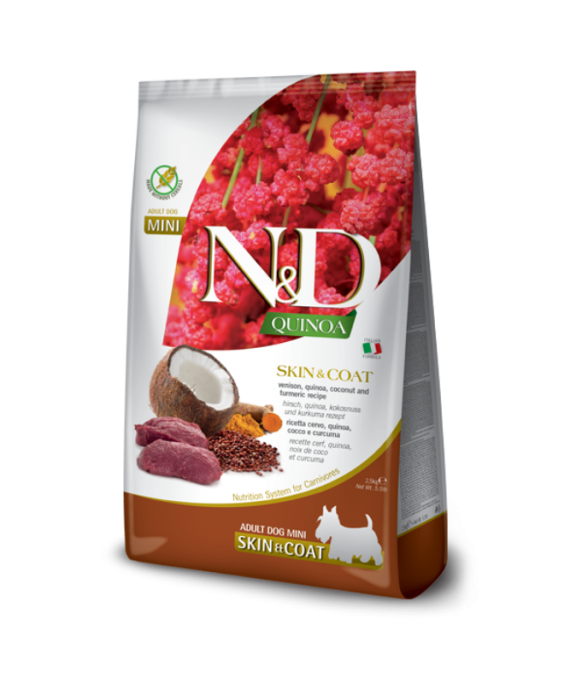 N&D Skin & Coat Adult Mini mish Dreri 800 gr