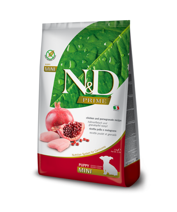 Farmina N&D Puppy Mini Pule dhe Shege 2.5kg