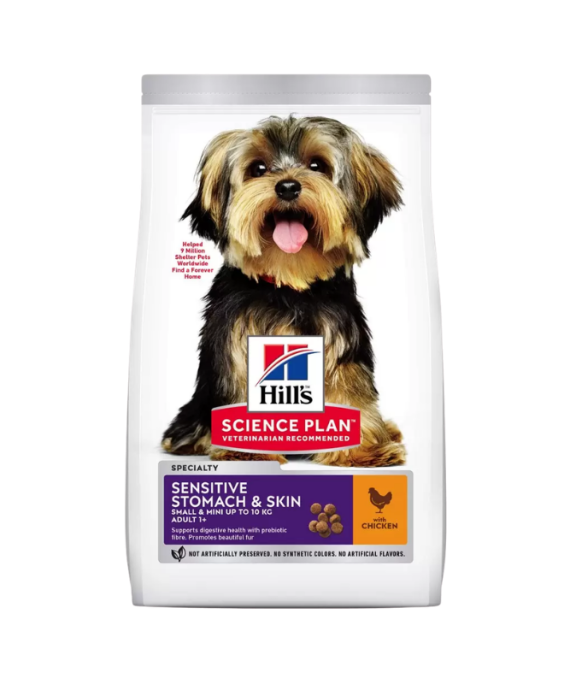 Hill’s Sensitive Stomach & Skin Adult Mini 1.5kg