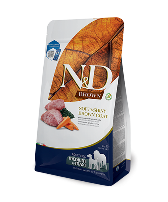 N&D Brown Adult Medium Maxi Qingj 2kg
