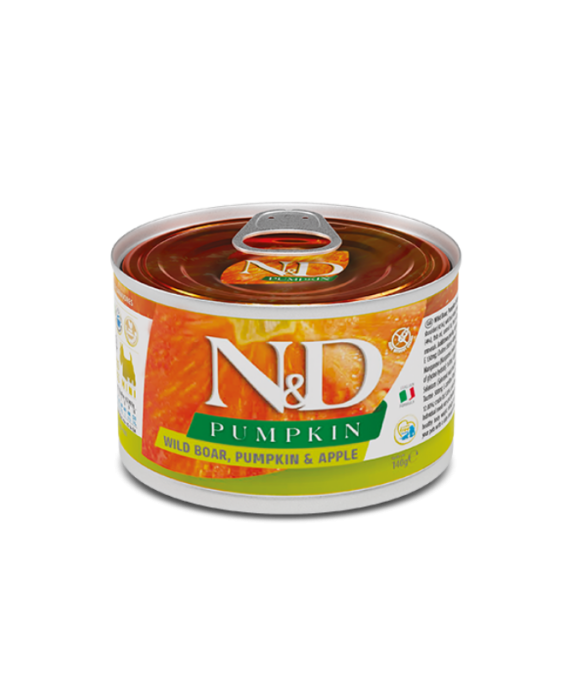 N&D Adult Mini Derr i eger, Kungull dhe Molle 140 gr