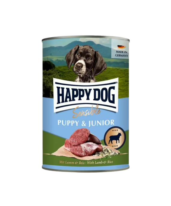Happy Dog Puppy & Junior Qingj & Oriz 400g