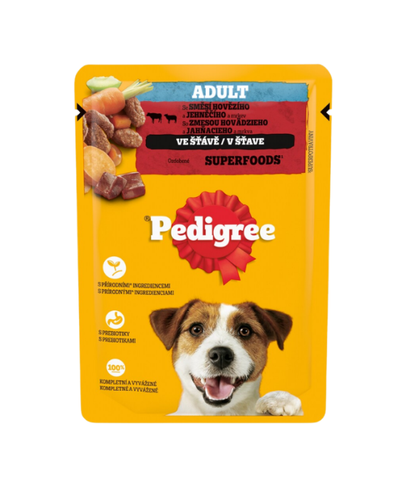 Pedigree Vic & Qingj Adult Dog 100gr