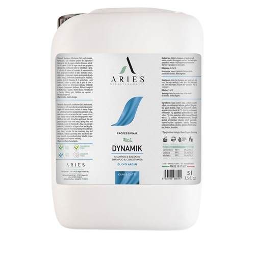 Aries Shampo dhe maske Dynamik me vaj argani 5 Lt
