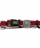Collar Hilo VB Qafore Rrjete per Qen 33-50cm / M-L – E Kuqe