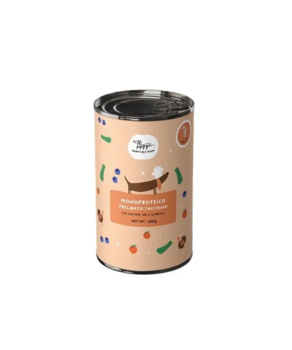 Hygge Dog Food Monoprotein with Turkey and Apple 400 gr