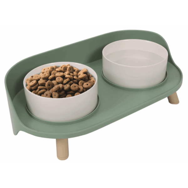 Altitude Double Raiset Pet Bowl