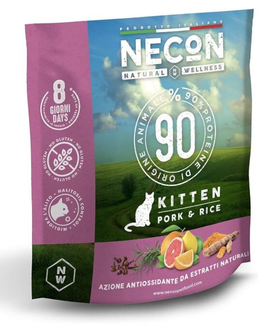 Necon Natural Wellness Ushqim i thate per Kotele me mish derri dhe oriz 400 gr
