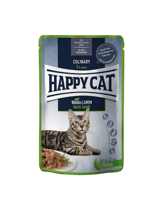 Happy Cat Wet MIS Culinary Pasture-Raised Lamb 85g