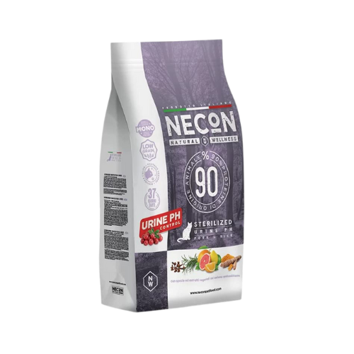 Necon mish derri dhe oriz per mace te sterilizuara adult Urine PH 1,5 kg